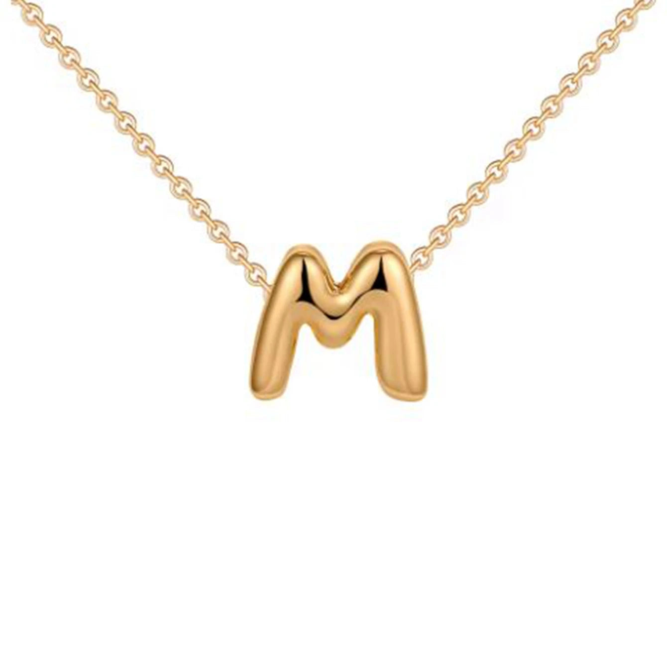 Collana Bubble personalizzabile con una o più lettere