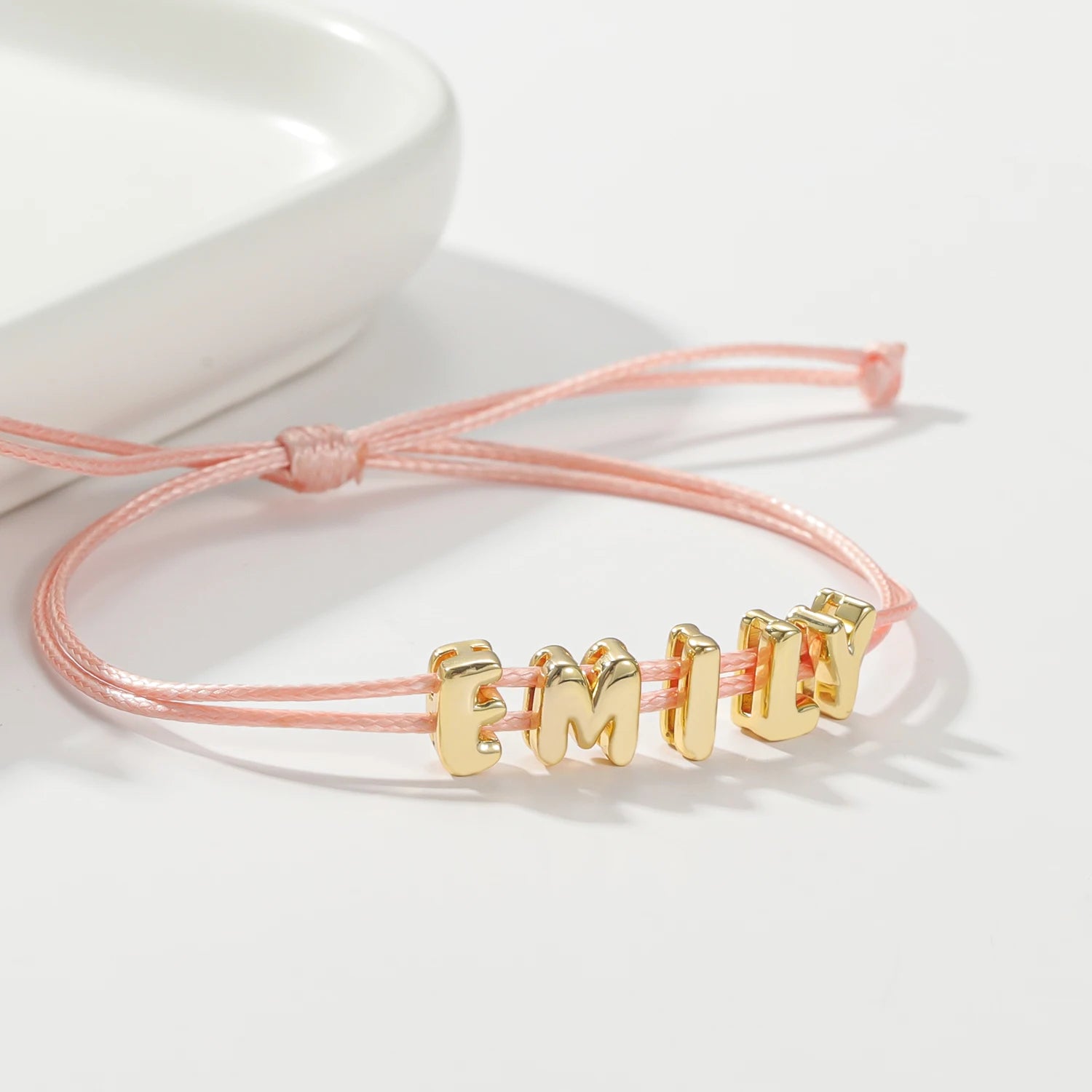 Bubble™ - Bracciale personalizzato con lettere