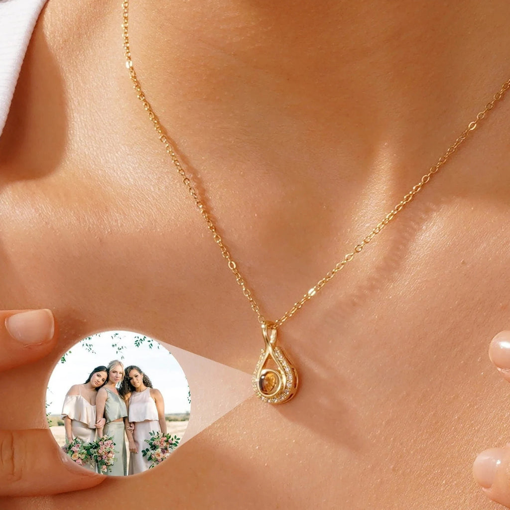 Memory™ - Collana personalizzata con foto nascosta