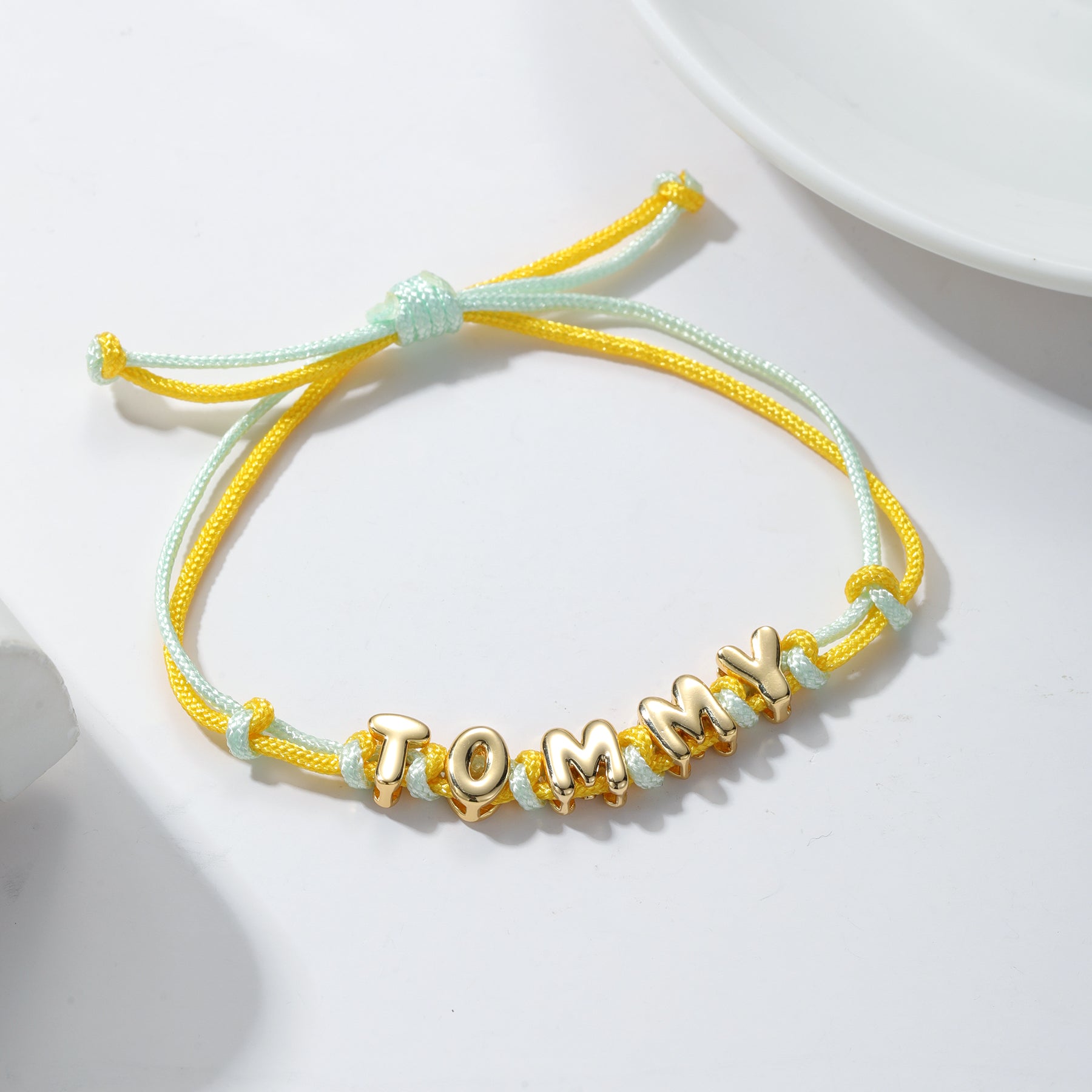 BUNDLE Bubble™ - Collana + bracciale personalizzabili con una o più lettere e cuore