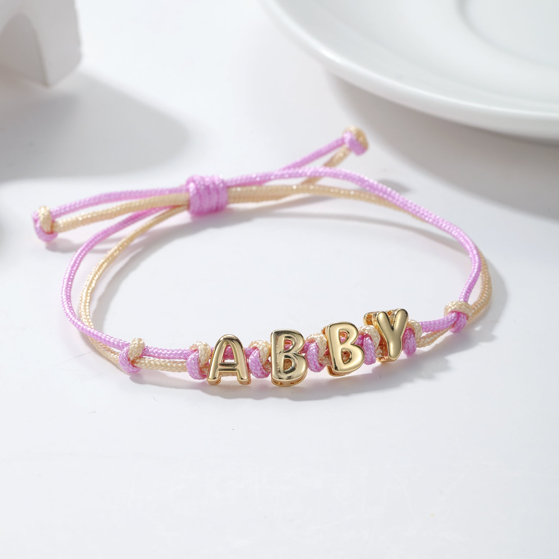 BUNDLE Bubble™ - Collana + bracciale personalizzabili con una o più lettere e cuore