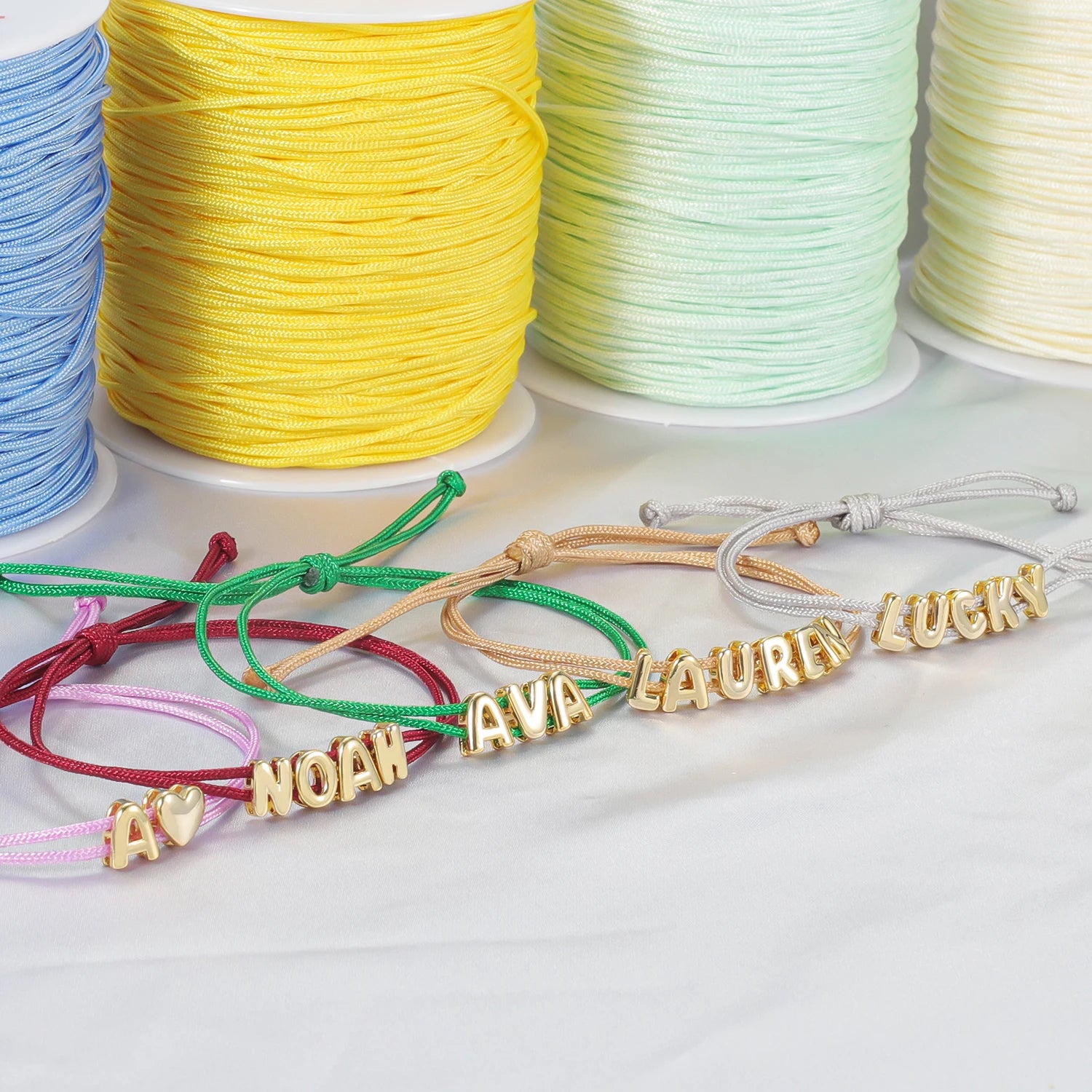 Bubble™ - Bracciale personalizzato con lettere