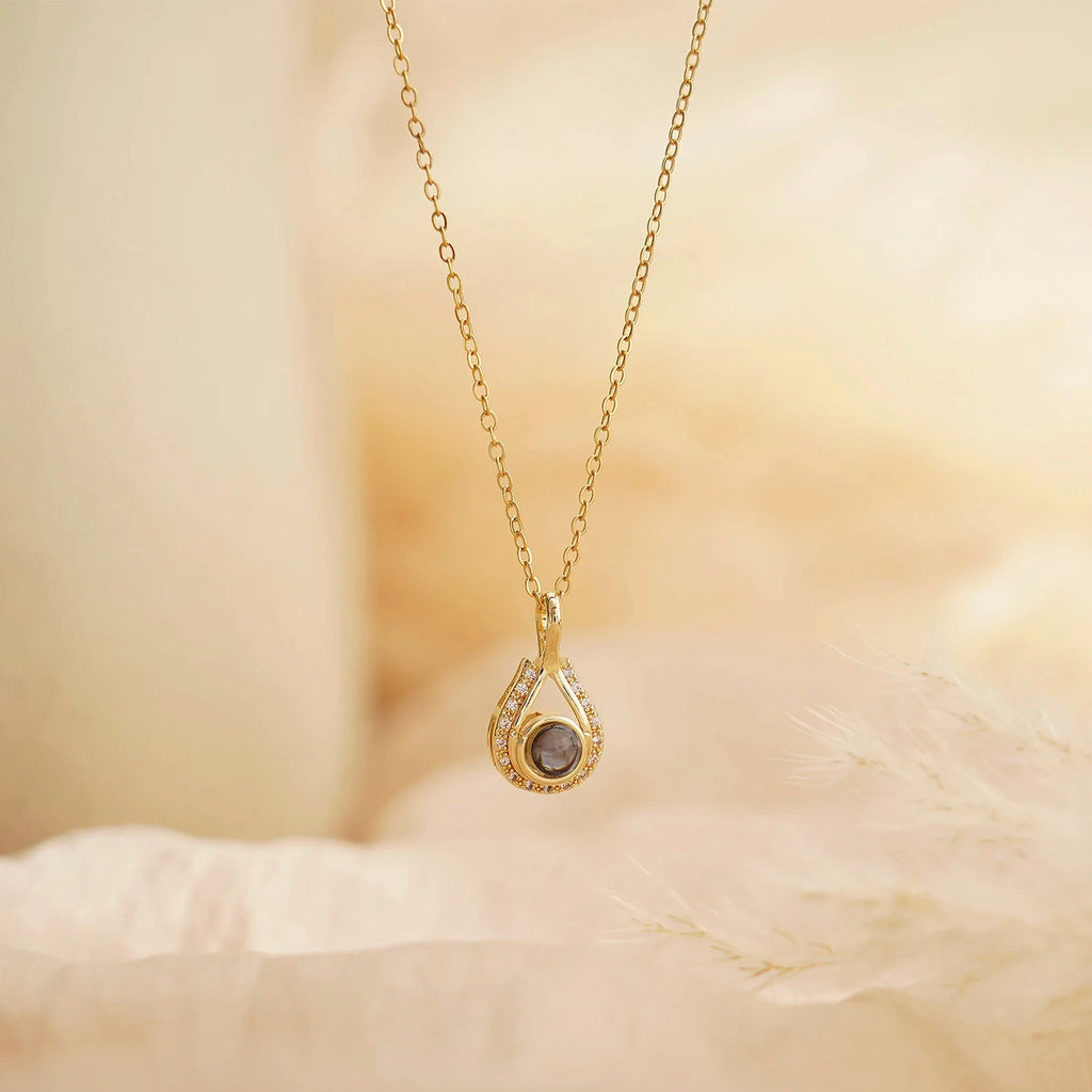 Memory™ - Collana personalizzata con foto nascosta